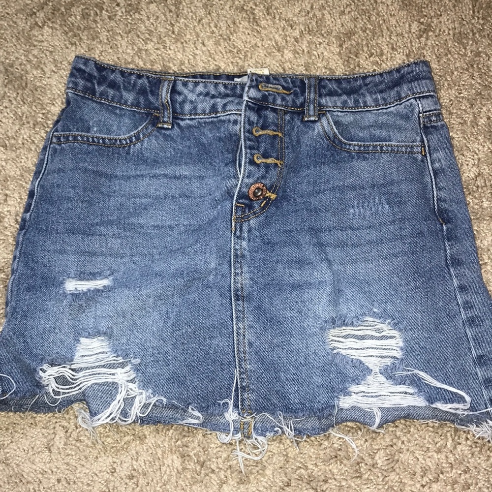 Girls denim skirt
